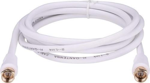 SLX-841 1.8m TV 9.5M To RG6 F-M Anten Kablosu