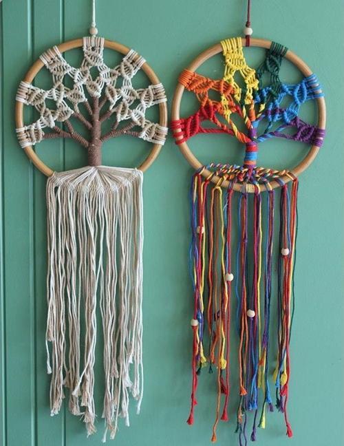 Rüya Kapanı Düş Kapanı Dream Catcher Hayat Ağacı