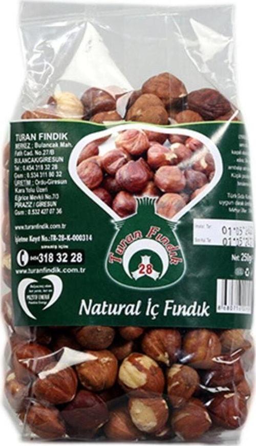 Naturel Fındık 250 gr