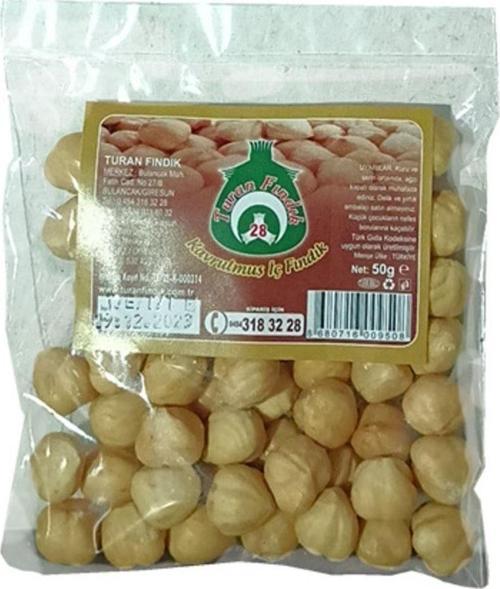Kavrulmuş Fındık Vakumlu 50gr