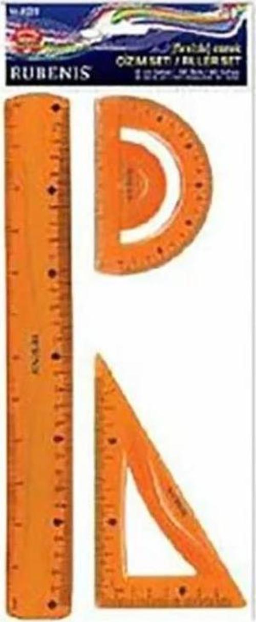 Esnek Flexible (Kırılmaz) Çizim Seti Pergelli 8234