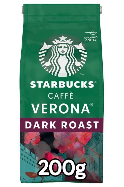 Starbucks Verona Blend Dark Roast Öğütülmüş Kahve 200g