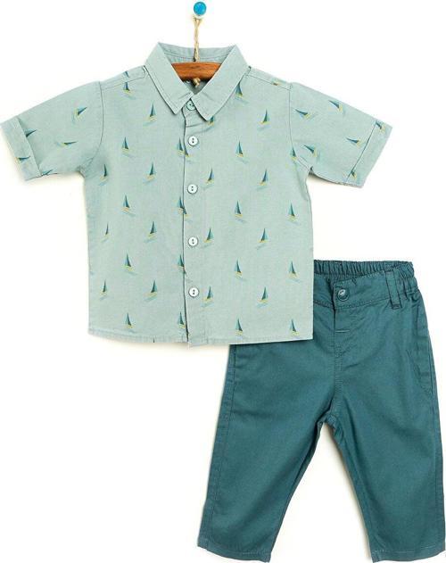 HelloBaby Summer Moments Gömlek-Pantolon Erkek Bebek