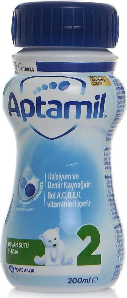 2 Devam Sütü İçime Hazır (Sıvı) 200 ml 6-12 Ay