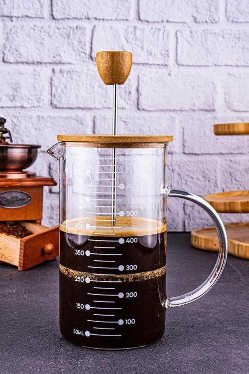 Leonardo Isıya Dayanıklı French Press 700 Ml B5570