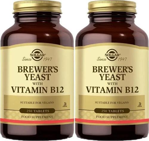 Brewer's Yeast with Vitamin B12 250 2 Adet Tablet