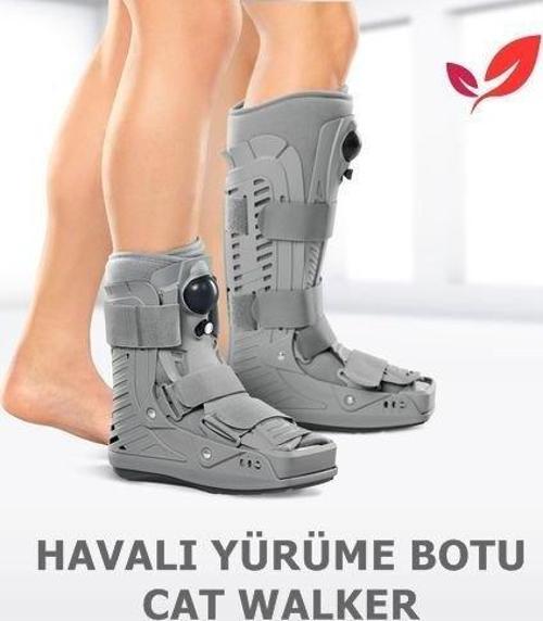Variteks Uzun Long Havalı Yürüme Yürüyüş Botu Cat Walker Stabilizasyon Ortezi LARGE