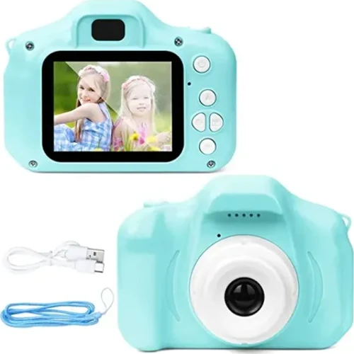 Mini Kamera Fotoğraf Makinesi Mavi