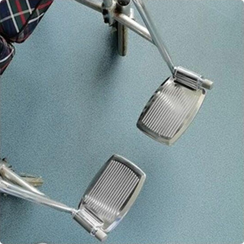 Tekerlekli Sandalye Ayak Basma Pedalı Metal