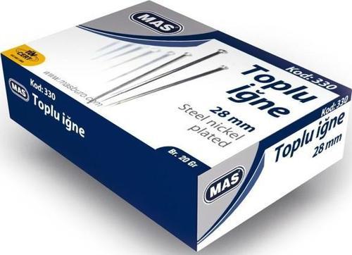 330 Toplu İğne 20 Gr 28 Mm