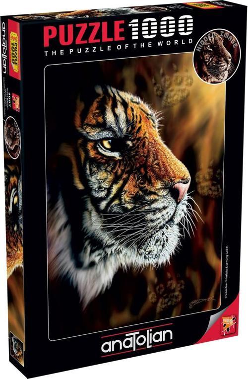 1000 Parçalık Puzzle - Vahşi Kaplan 1097