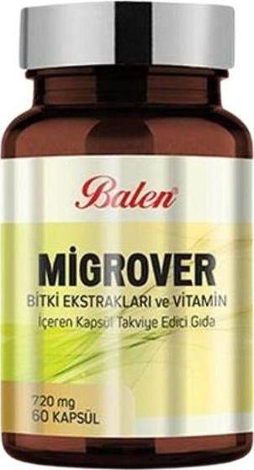 Migrover Bitki Ekstrakları Ve Vitamin 720 Mg 60 Kapsül