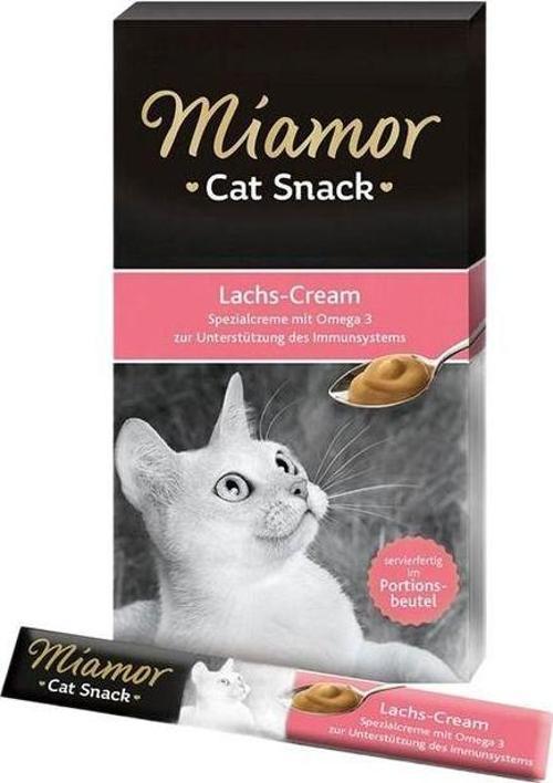 Lachs Cream Somonlu Kedi Ödül Maması 6×15 Gr