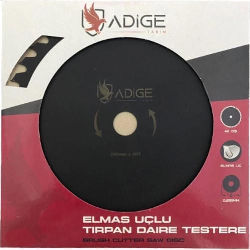 Elmas Uçlu Daire Testere 255mm X 40T (500 Gr)