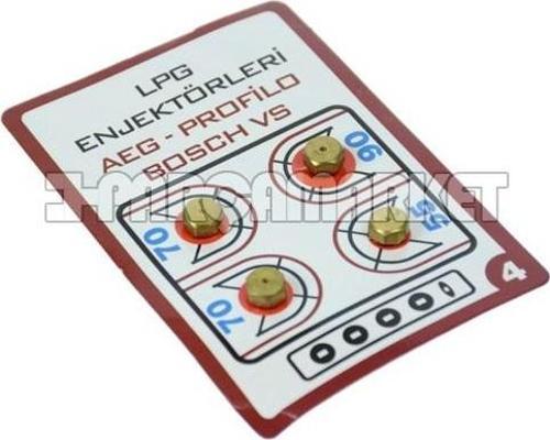 Bosch Siemens Profilo Ocak için LPG Dönüşümü, Enjektör Ocak Takımı