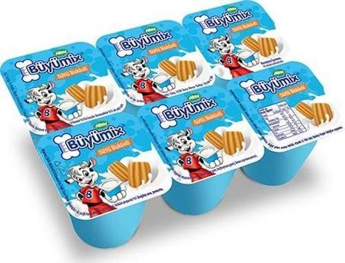 Büyümix Sütlü Bisküvili 6x40 g
