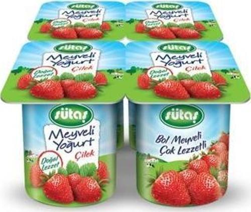 Çilekli Yoğurt 4x115 g