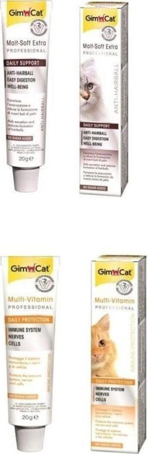 Kedi Macunu Malt 20 Gr  + Multivitamin 20 Gr 2 li Set