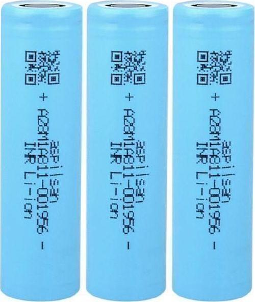 Aspilsan Inr18650A28 - 3.7V 2800 Mah Li-İon Şarjlı Pil - 25A 3 Lü Paket