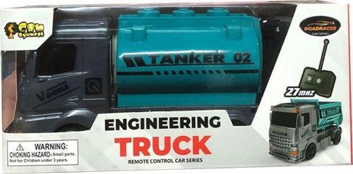 Uzaktan Kumandalı İş Makineleri Tanker Mavi 27 Mhz