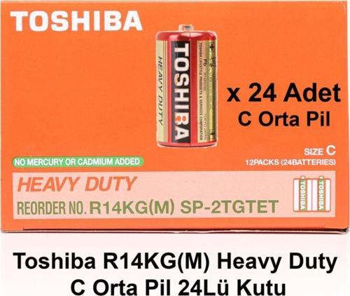 R14Kg(M) Heavy Duty C Orta Pil 24Lü Kutu