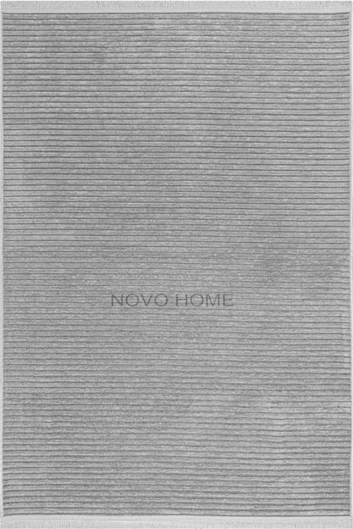 Home Oda Kesme Halı 120x300 Luna LNA0101 Gri