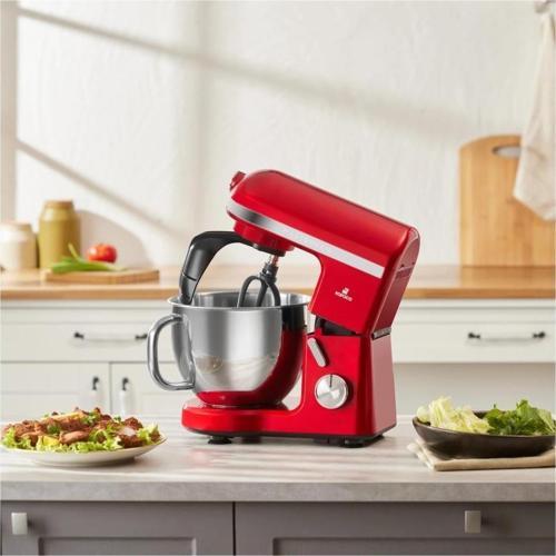 Mastermaid Chef Pro Çift Kollu 1750 W 5 lt Kırmızı Stand Mikser