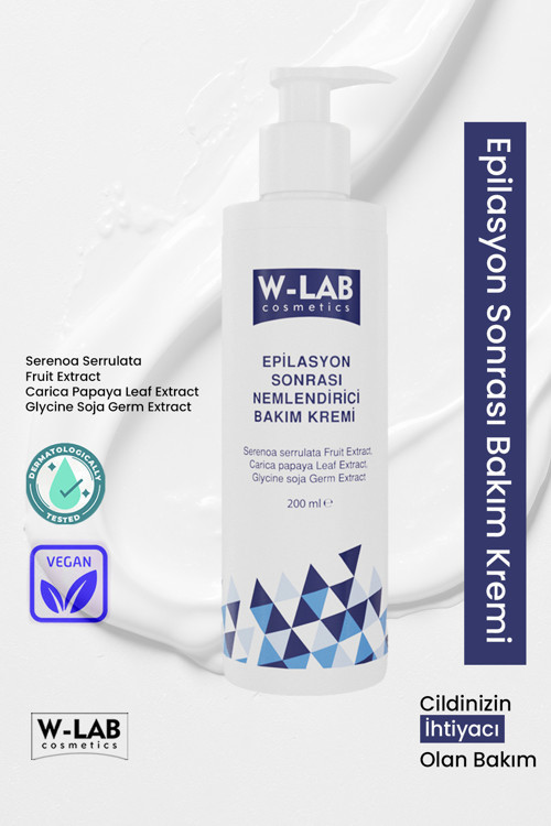 Epilasyon Sonrası Nemlendirici Bakım Kremi 200 ML