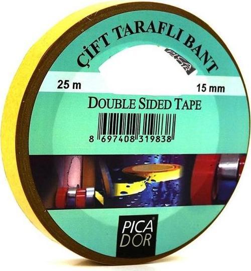 15 Mm X 25 Mt Çift Taraflı Bant Kl 004