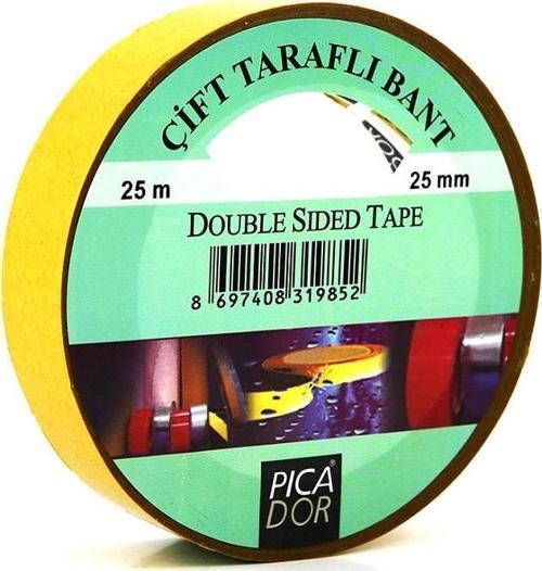 25 Mm X 25 Mt Çift Taraflı Bant Kl 005