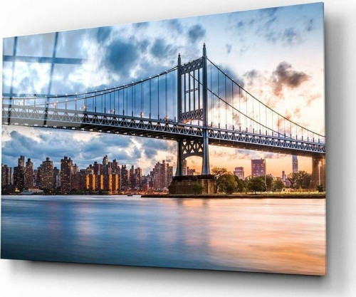 Astoria Park Cam Tablo | Hediyelik, Dekoratif, Ofis, Mutfak