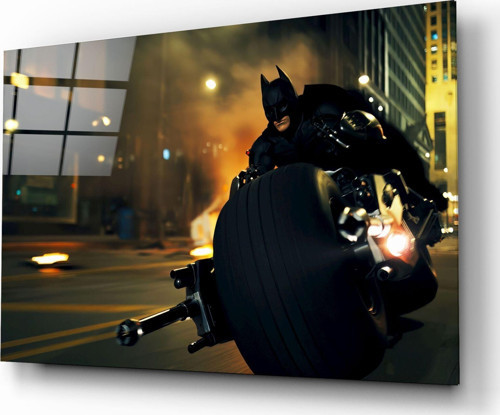 Batman Cam Tablo | Hediyelik, Dekoratif, Ofis, Mutfak