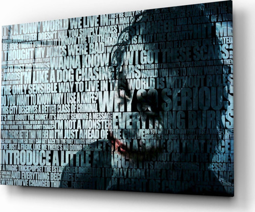 Joker Cam Tablo | Hediyelik, Dekoratif, Ofis, Mutfak