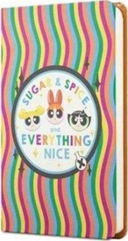 The Powerpuff Girls Sert Kapak Mini Defter Everything Nice Turuncu 80 Yaprak 9 x 14 388319