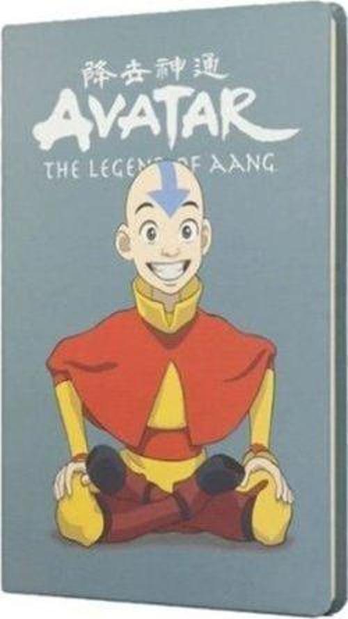 Avatar Aang Sert Kapak Butik Defter Gri 80 Yaprak 15 x 21 388098
