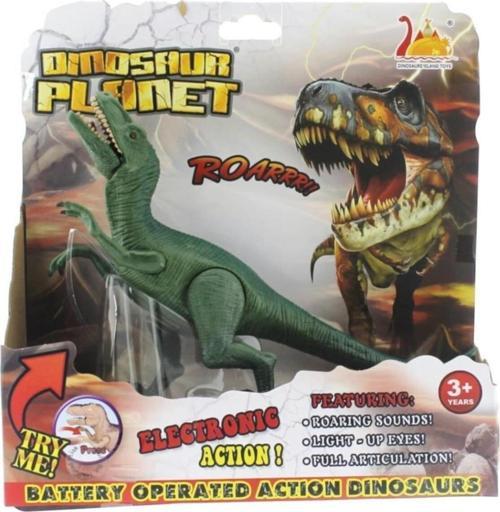 Oyuncak Oyuncak Işıklı Sesli Dinazor Raptor T-Rex