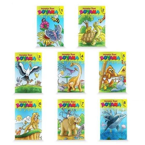 Damla - Hayvanlar Alemi 8 Kitap Takım