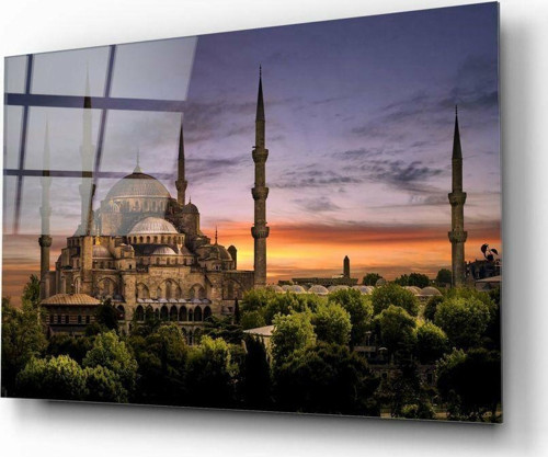 Sultan Ahmet Camii Cam Tablo | Hediyelik, Dekoratif, Ofis, Mutfak
