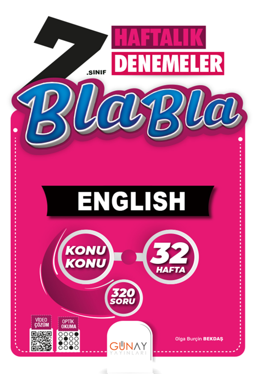 7.Sınıf 32 Haftalık Bla Bla İngilizce Denemeleri