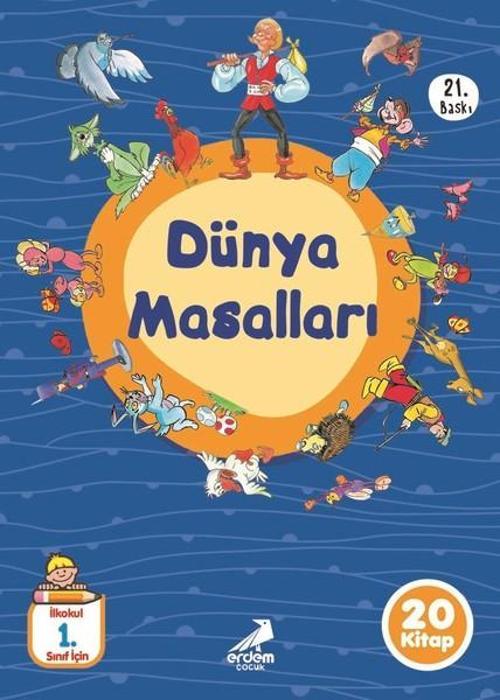 Dünya Masalları-1.Sınıflar İçin 20 Kitap