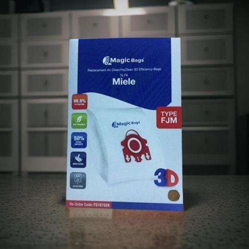 1.Kalite MİELE S 4211 5 Katlı Filele Bez Toz Torbası 16 Adet+8 Micro Filtresi