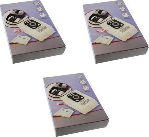 NILFISK  Power Eco Kutulu İthal Bez Toz Torbası 12 Adet+3 Micro Filtre