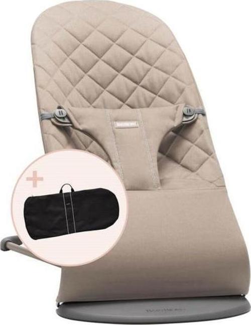 Bliss Ana Kucağı Cotton & Taşıma Çantası / Sand Grey