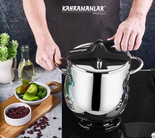 12 Litre Platin Klasik Düdüklü Tencere