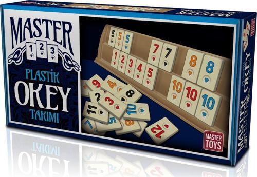Master Plastik Istakalı Okey Takımı