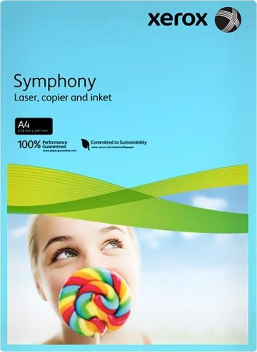 Symphony A4 80gr 500"lü Renkli Fotokopi Kağıdı Mavi