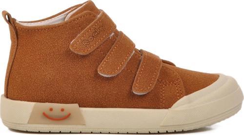 Taba Unisex Cırtlı Çocuk Sneaker Rocky 34-P