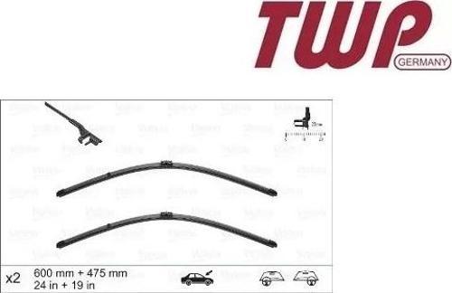 1K0998002 Silecek Süpürgesi SAĞ & SOL Set - Golf 2004-2007