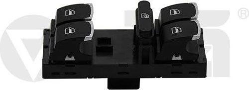 3C8959857 Cam Açma Anahtarı 4'lü Krom - Passat- Passat-Cc 2009->