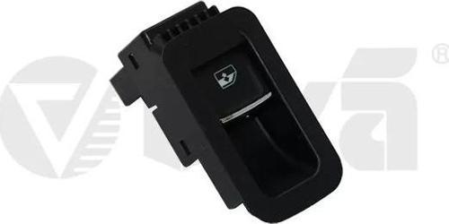 5G0959855F Cam Açma Anahtarı & Yuvası Tekli Krom - Golf-7-Arteon-Passat-Touran